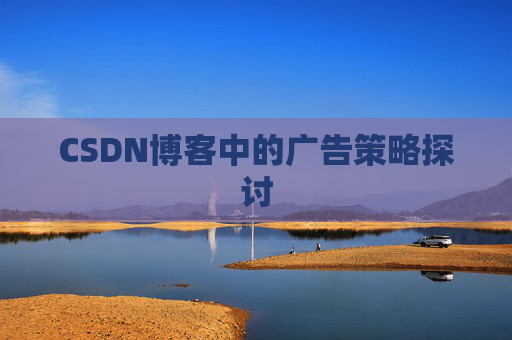 CSDN博客中的广告策略探讨